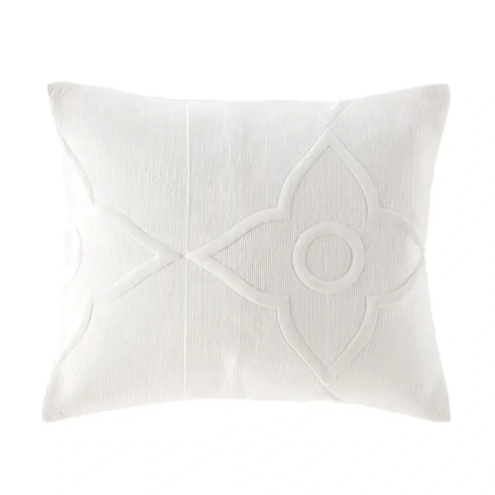 CALLISTO HOME Visto Quilted Standard Sham VELVET 2 pillow cases